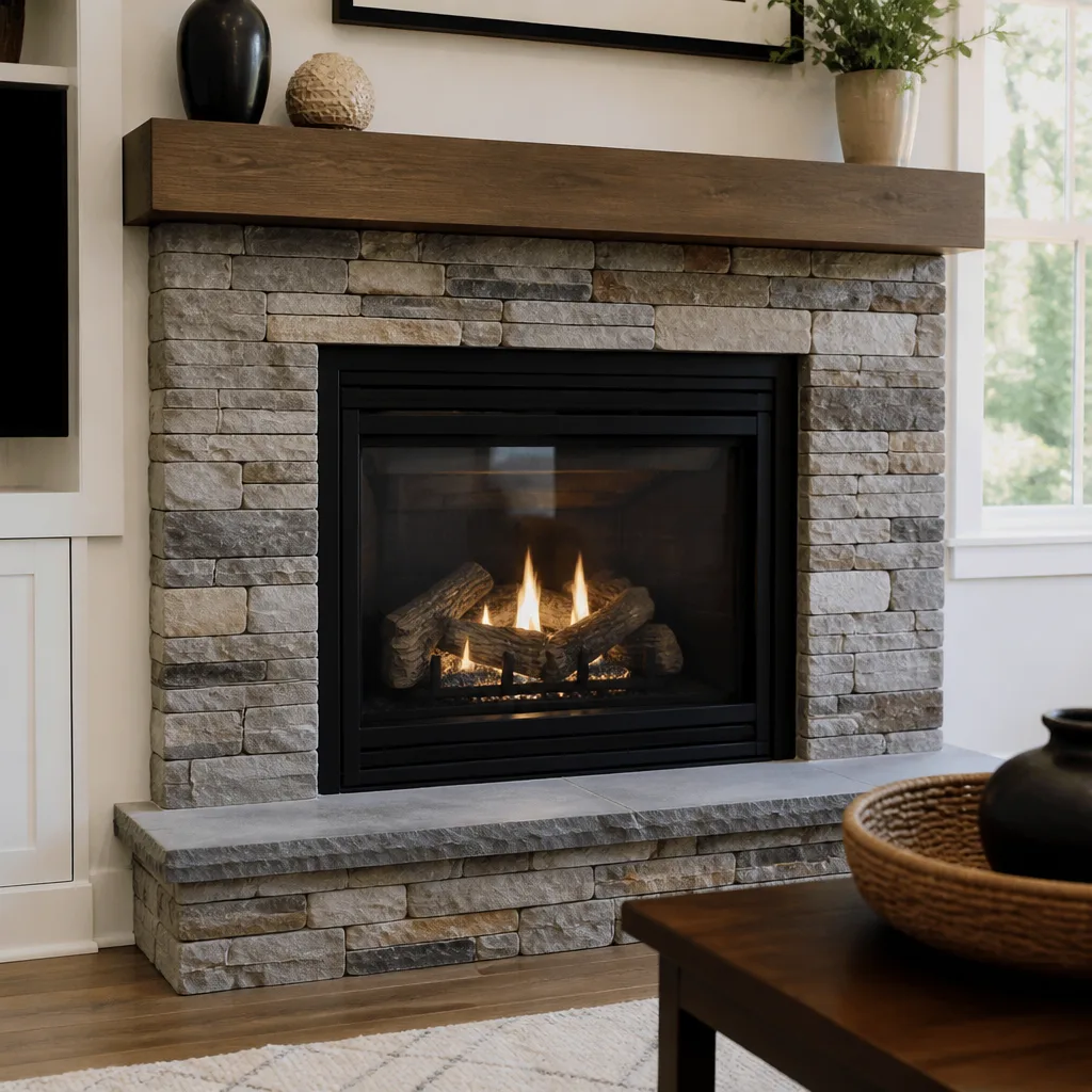 Gas fireplace service